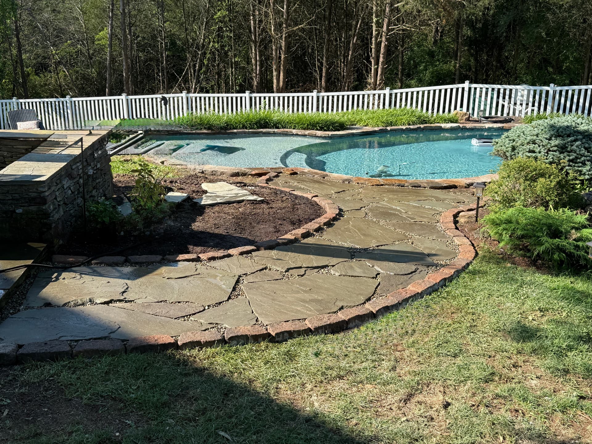 Gallery photos for Backyard Oasis: Seamless Stone Pathways Create Functional Elegance: Image #5