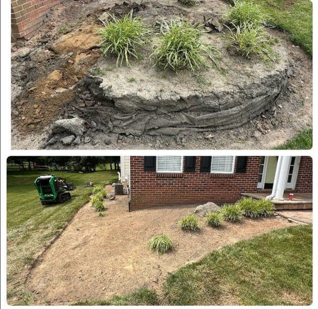 Gallery photos for Landscape Bed Renewal in Doylestown: Image #1