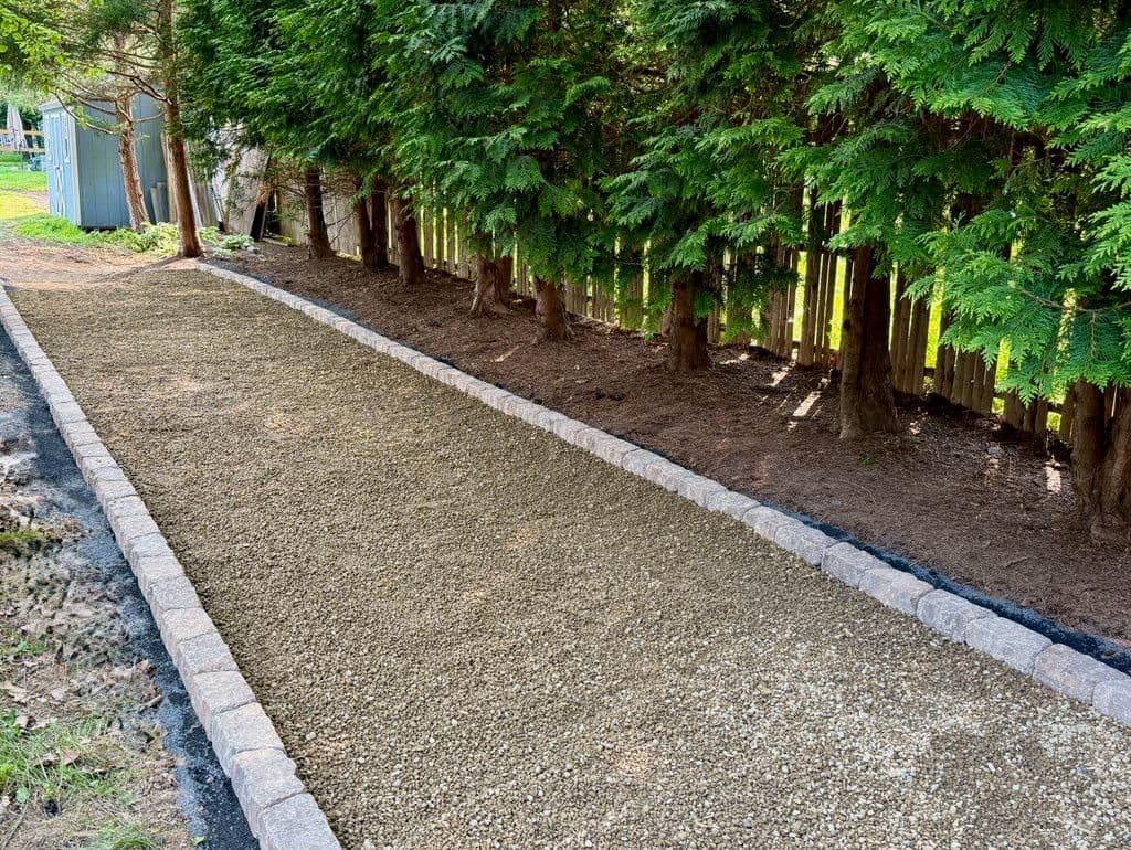 Gallery photos for Backyard Cornhole Court Transformation Doylestown: Image #1