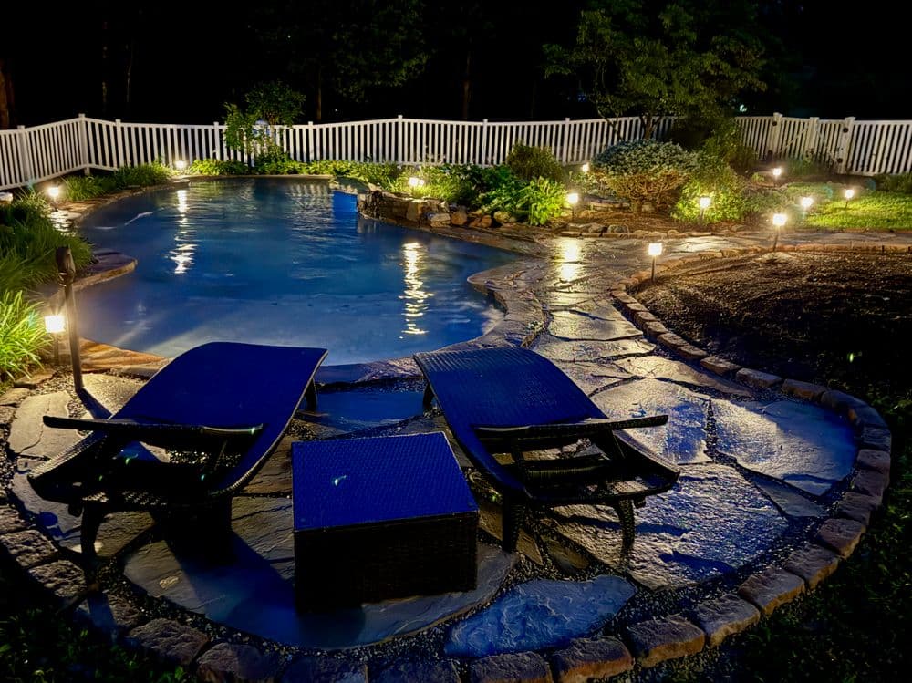 Project Backyard Oasis: Seamless Stone Pathways Create Functional Elegance image