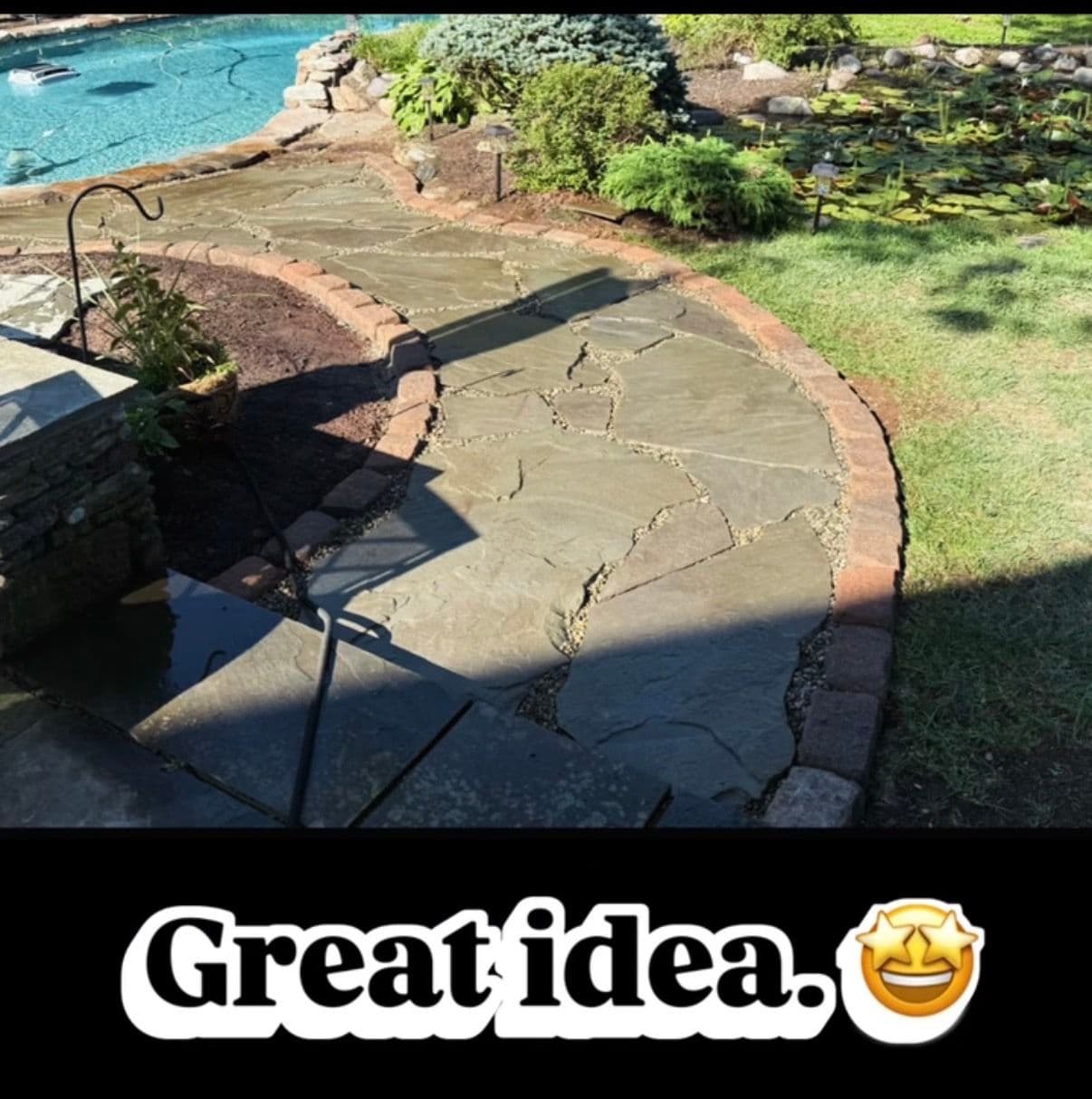 Gallery photos for Flagstone Walkways, Pool Surrounds and Overgrown Beds - A Week of Work: Image #6